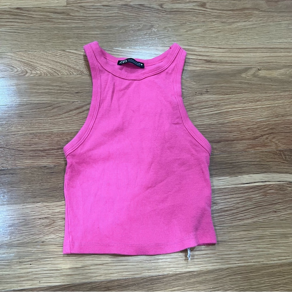 Zara ribbed top